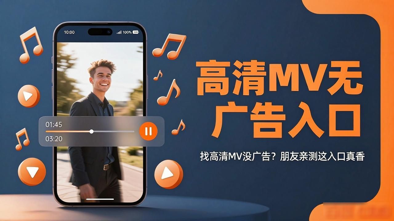 找高清MV没广告？朋友亲测这入口真香