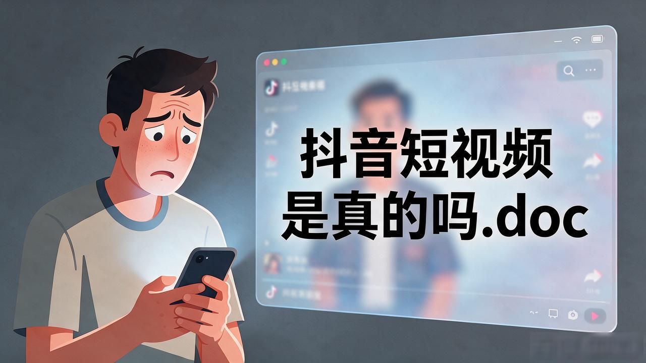 抖音短视频真实性_抖音短视频内容是否真实_抖音网红主播八卦新闻视频是真的吗吗-