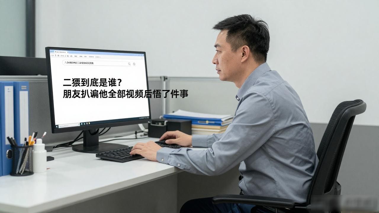 二驴到底是谁？朋友扒遍他全部视频后悟了件事